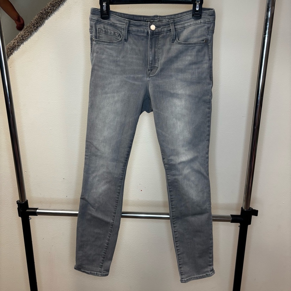 Athleta Sculptek‎ Skinny Jeans Gray Wash Size 6